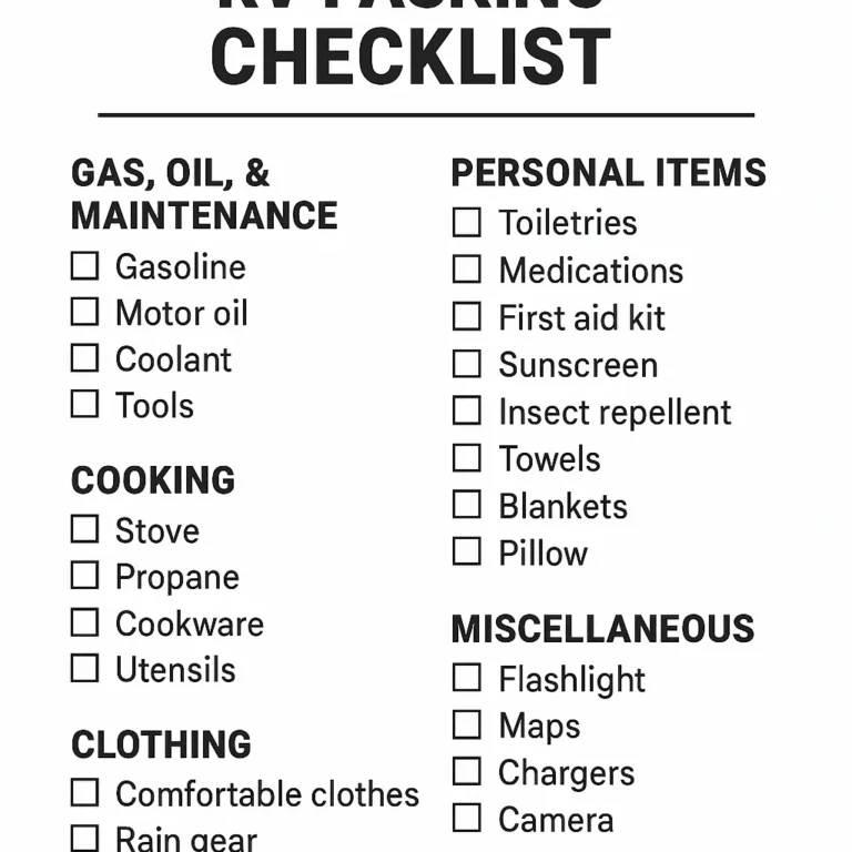 Featured image for How to Pack for RV Camping The 10-Step Master Plan 2026