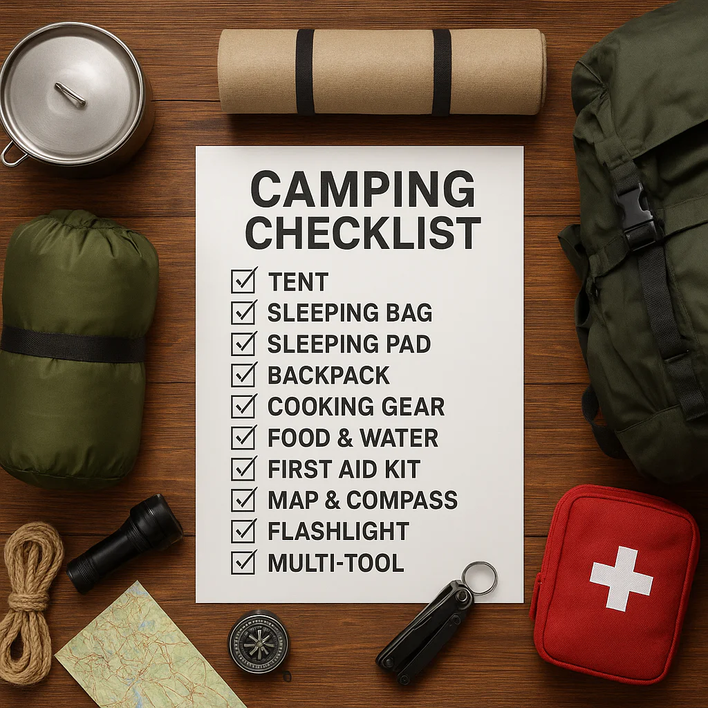 🏕️ 50+ Essential Camping Checklist Items for 2026 - Camping Checklist