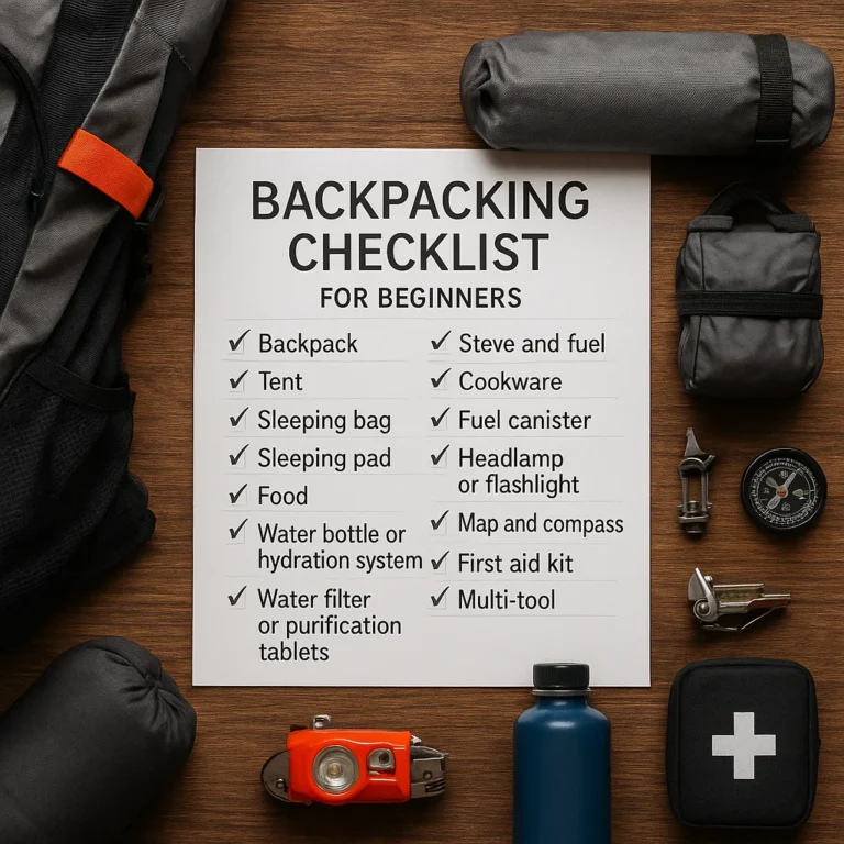 Featured image for 50 Item Backpacking Checklist for Beginners 2026