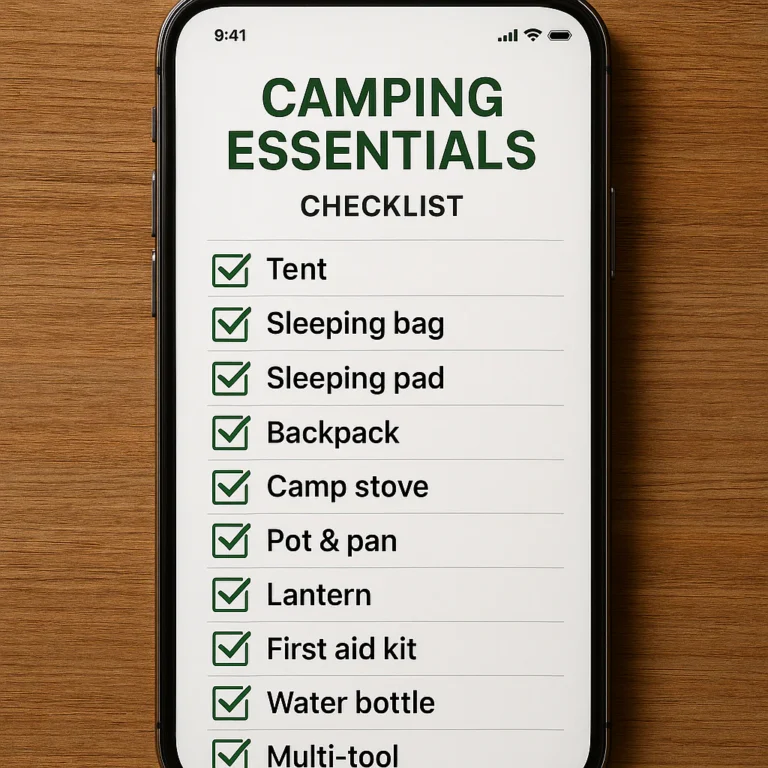 Featured image for 13 Essential Things to Bring on a Camping Trip 2026