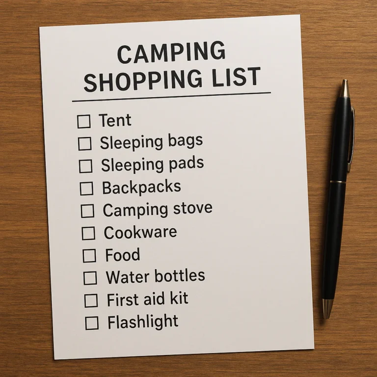 Featured image for The Ultimate 50-Item Camping Shopping List 2026