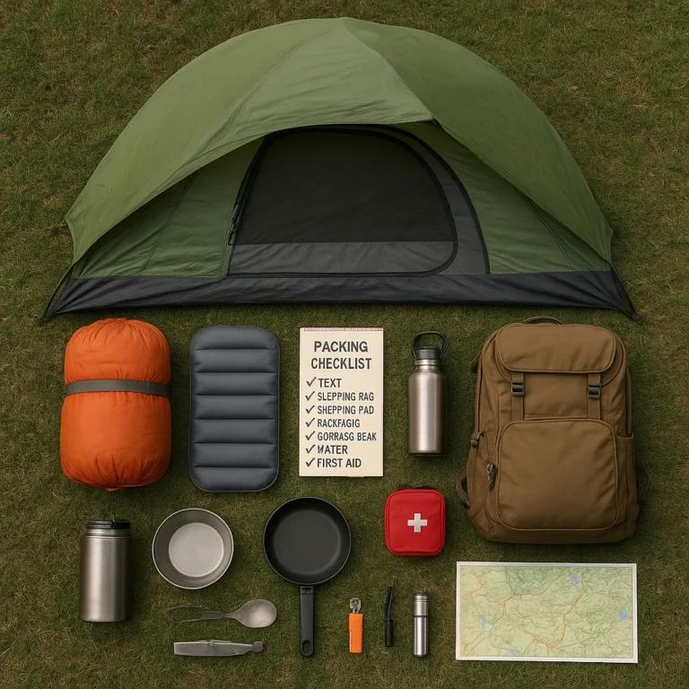Featured image for 45-Item Camping Packing List for Beginners